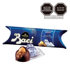 BACI Tubo Chocolate Dark x 3 und - 37.5 gr. Display x 14 unidades