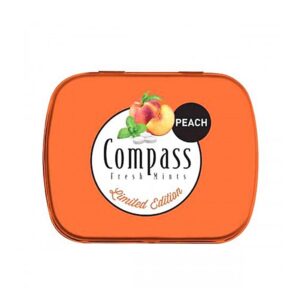 Compass Peach x 14 gr. (Melocotón) Display x 12 unidades