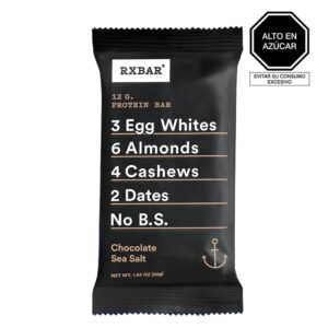 Rxbar - Chocolate sea salt / Chocolate con sal marina x 52 g (display x 12)