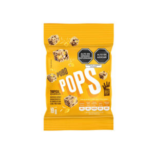 4602002 Choc Puro Pops Tropical x 19 gr. Display x 6 unidades Caja x 8 displays