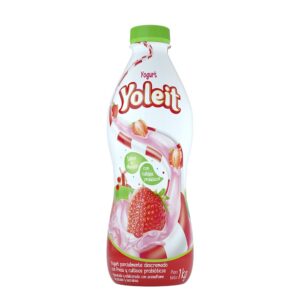 Yoleit Yogurt Fresa - Botella x 1kg Pot. x 6 unid.