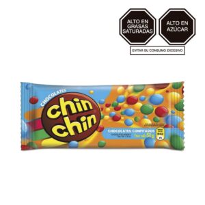 1047159 Chocolates Chin Chin confitados x 50 gr. Display 24 unidades